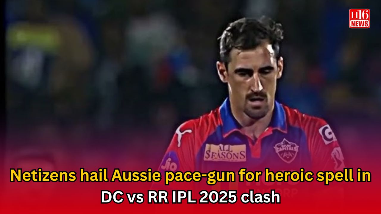 Netizens hail Aussie pace-gun for heroic spell in DC vs RR IPL 2025 clash